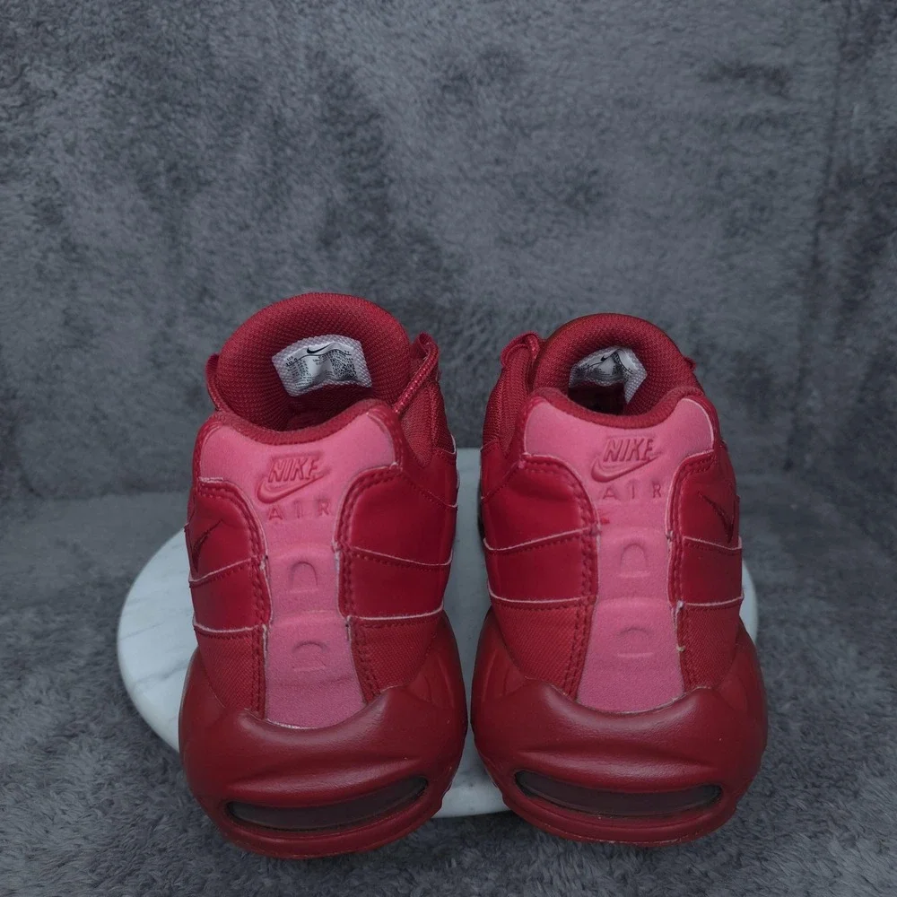 Nike Air Max 95 Shoes Mens Size 10.5 Red Low Top Running Sneakers CQ9969-600